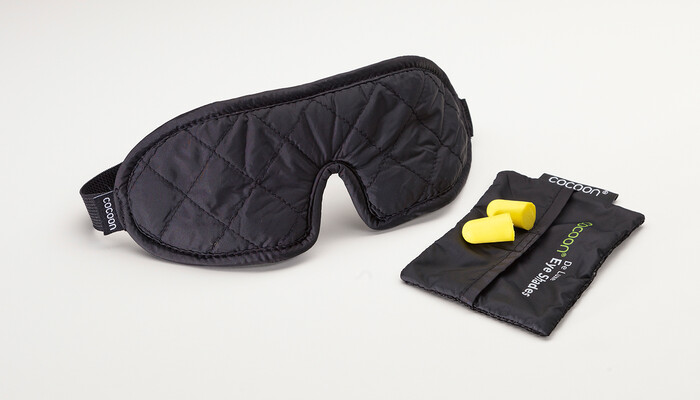 Cocoon Schlafmaske Deluxe - schwarz