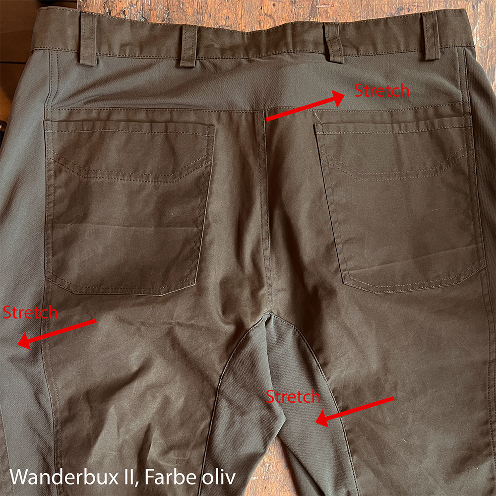 Herren-Outdoorhose "Wanderbux II" - Anthrazit
