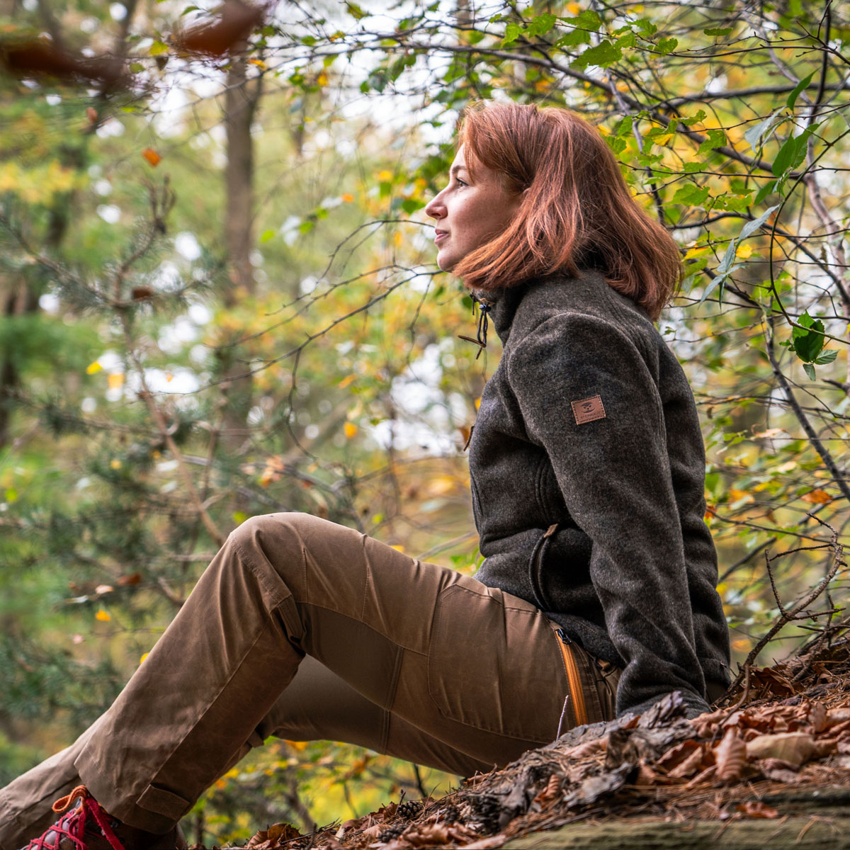 Damen-Outdoorhose "Wanderbux II" - Khaki