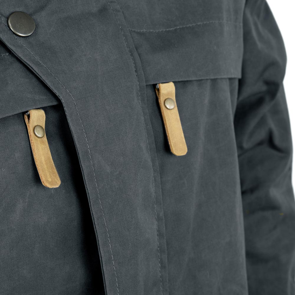 STEINKAUZ Outdoorjacke "Windfang" Anthrazit