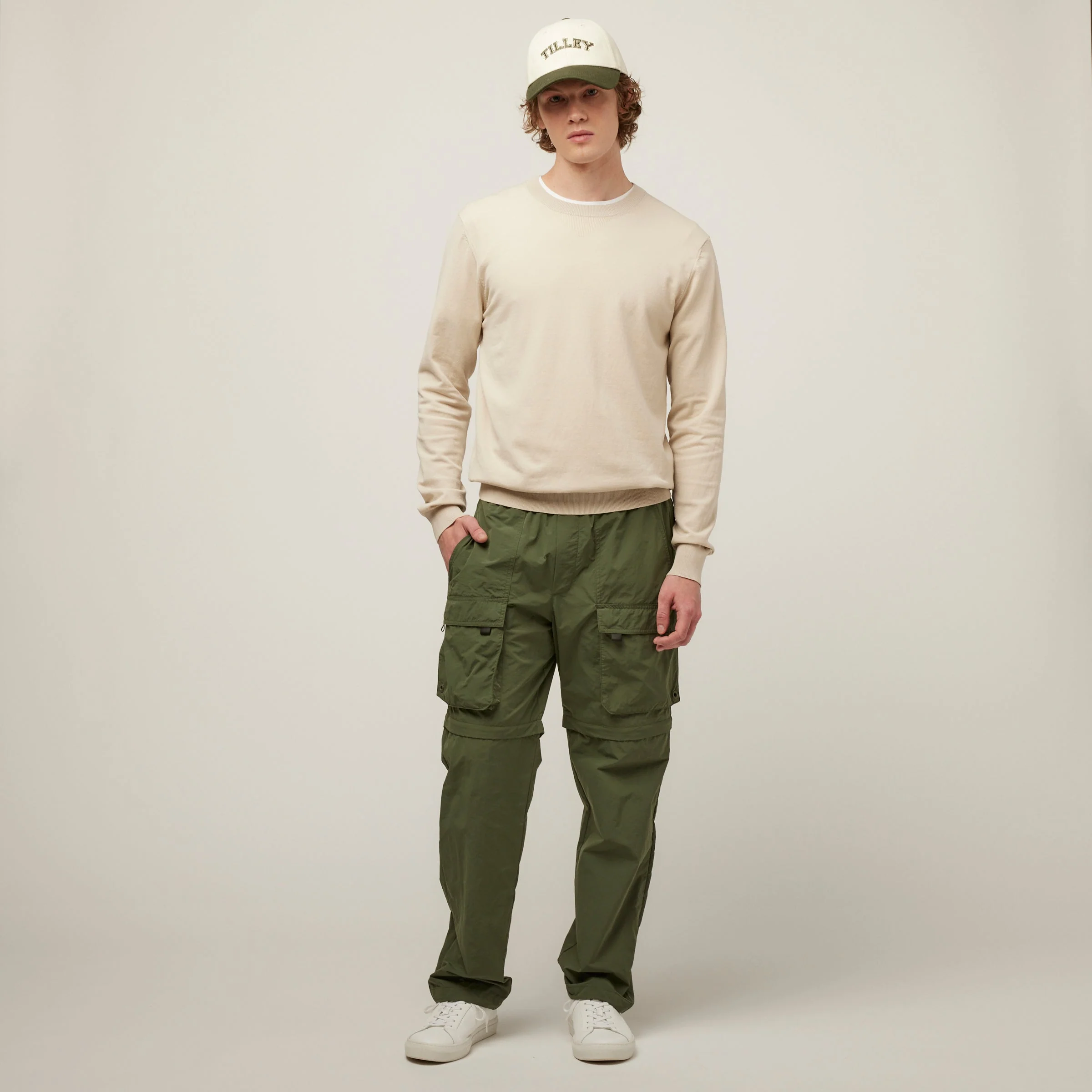 Tilley Tech Pull On Zip Off Pant "thyme"