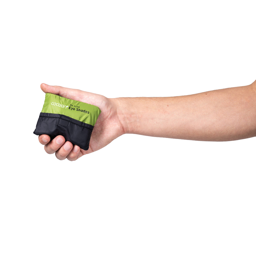 Cocoon Schlafmaske Deluxe - wasabi grün