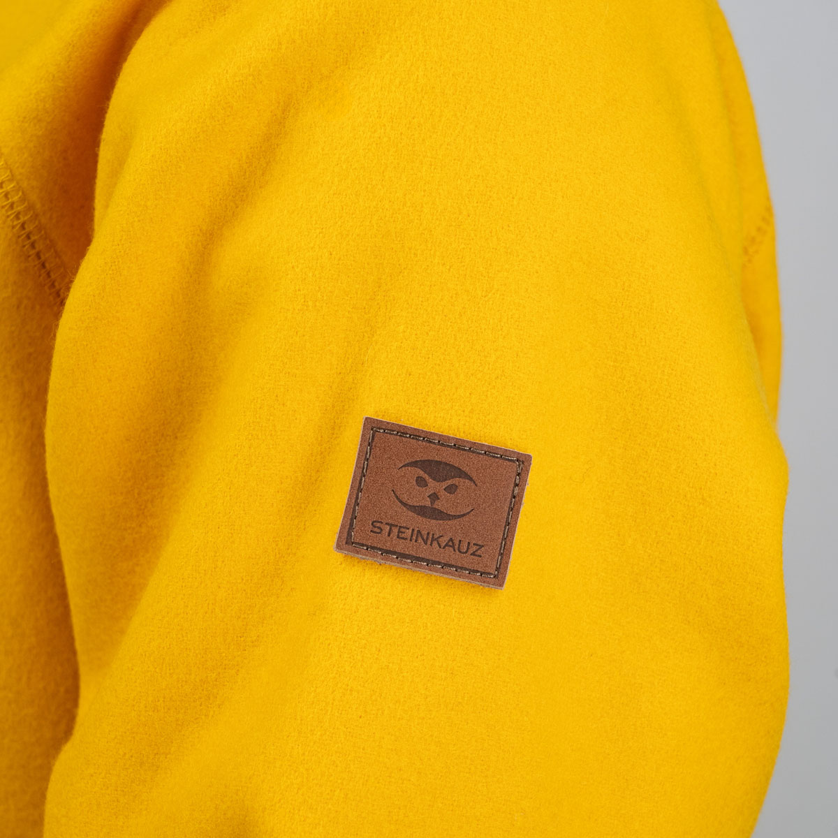 Herrenjacke "Kapuzenraudi" - Gelb