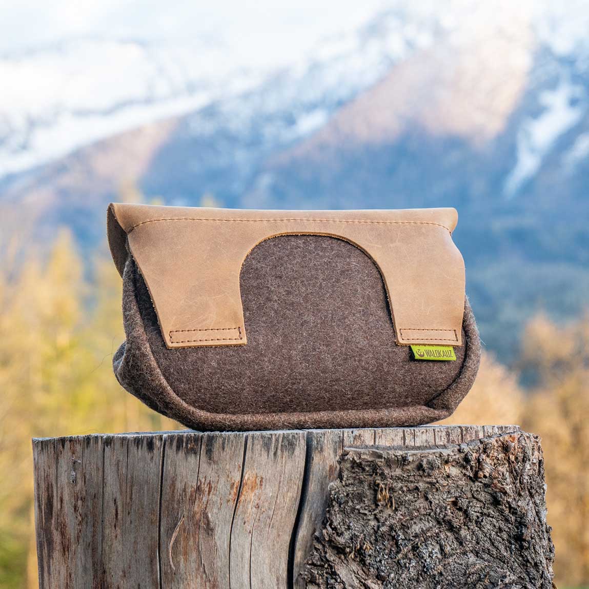 Rückansicht der Gürtltasche
