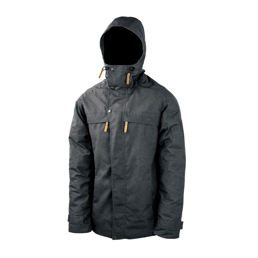 STEINKAUZ Outdoorjacke "Windfang" Anthrazit