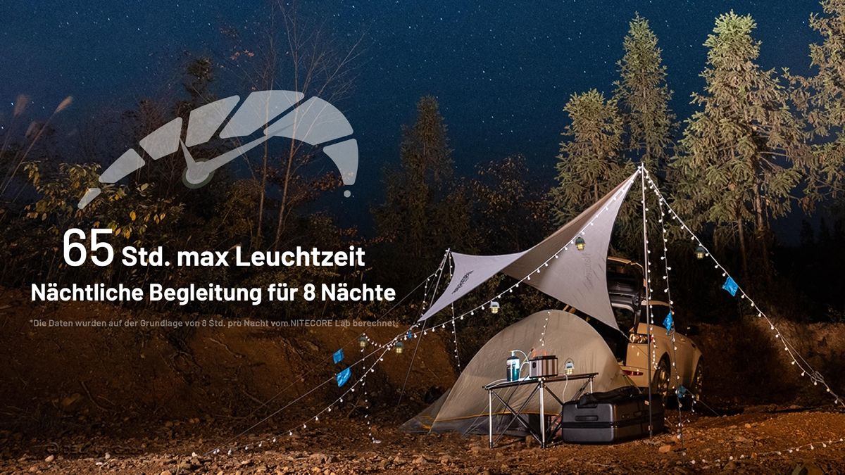 Nitecore Camp Light LR40 Olivgrün