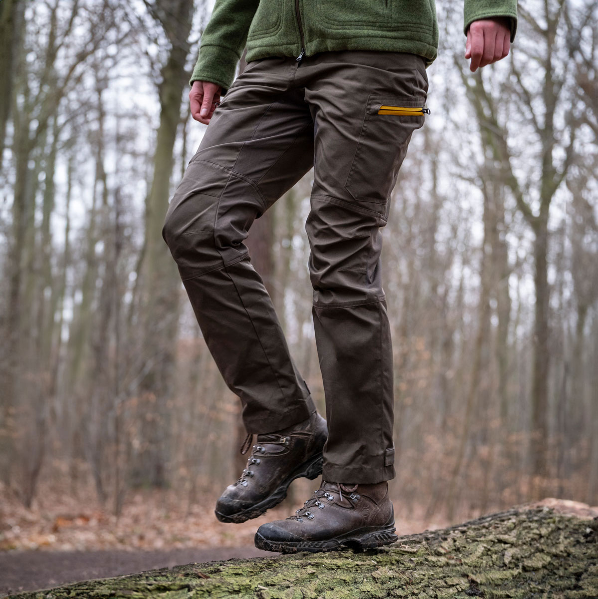 Damen-Outdoorhose "Wanderbux II" - Oliv