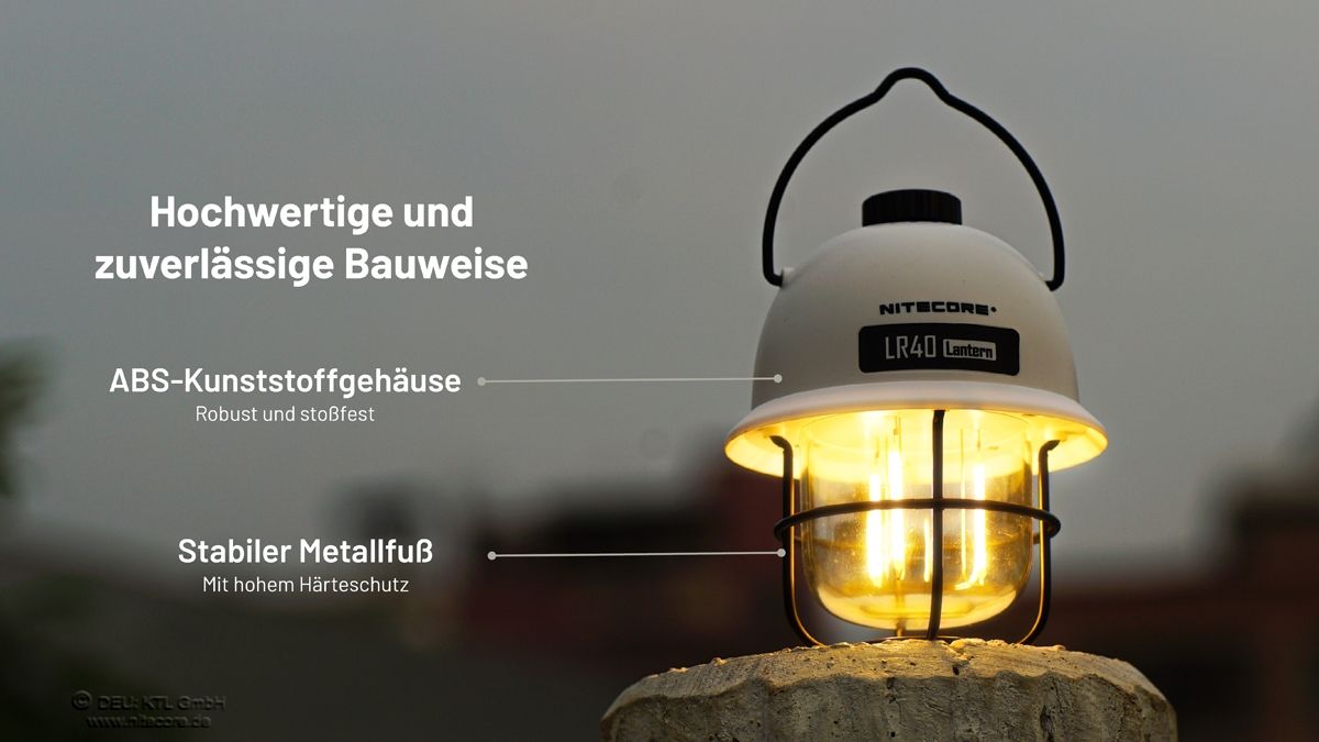 Nitecore Camp Light LR40 Olivgrün