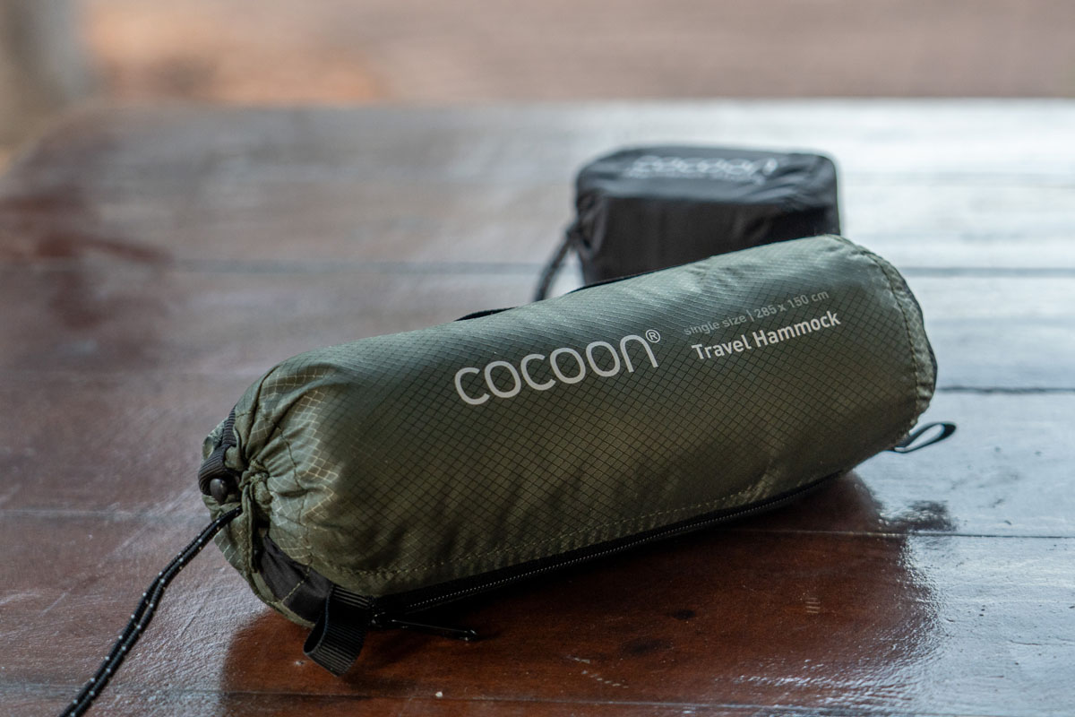 Cocoon Reise-Hängematte Single - grün