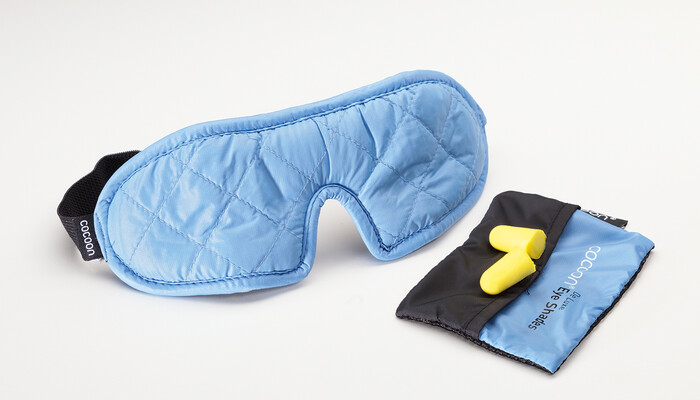 Cocoon Schlafmaske Deluxe - hellblau