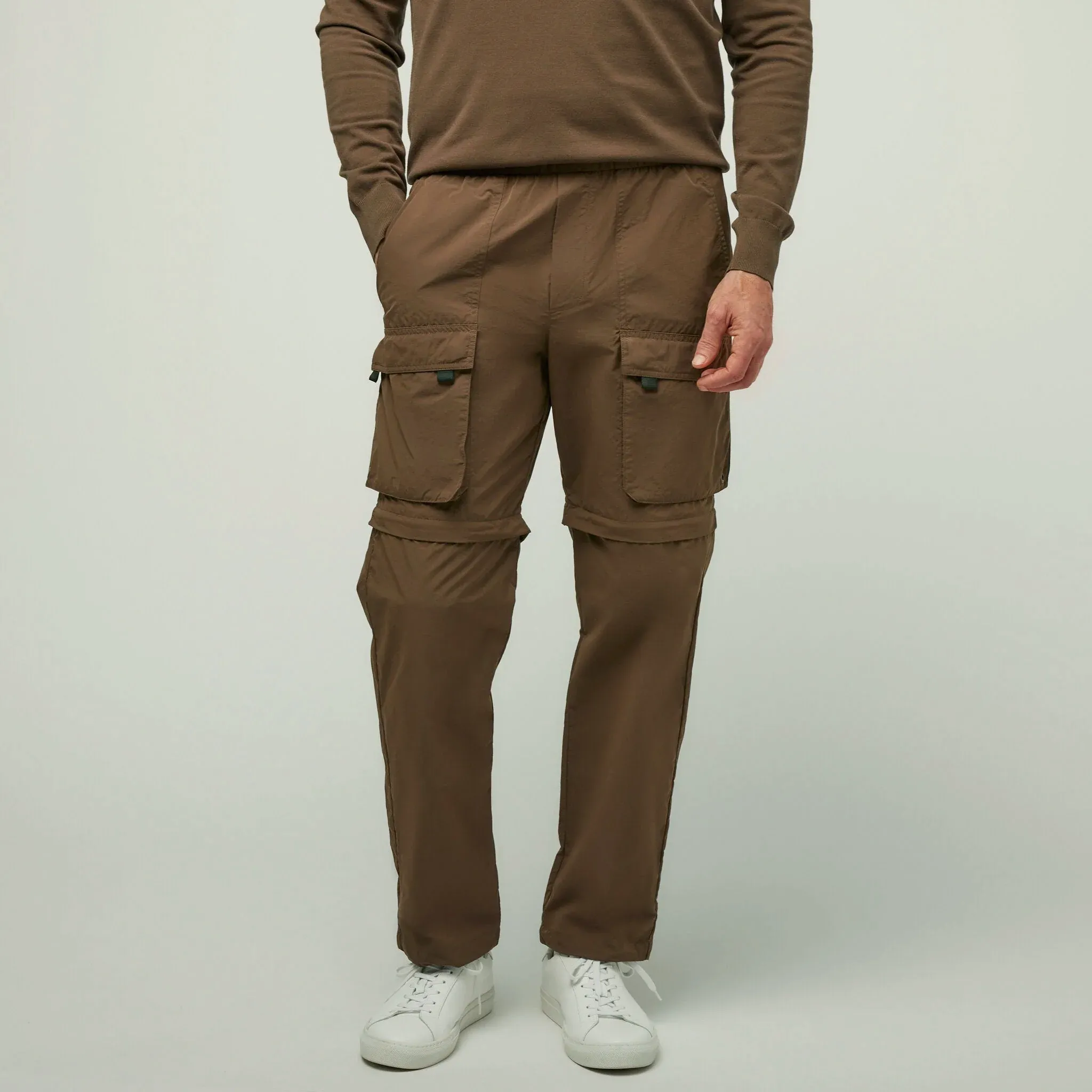 Tilley Tech Pull On Zip Off Pant "peat"