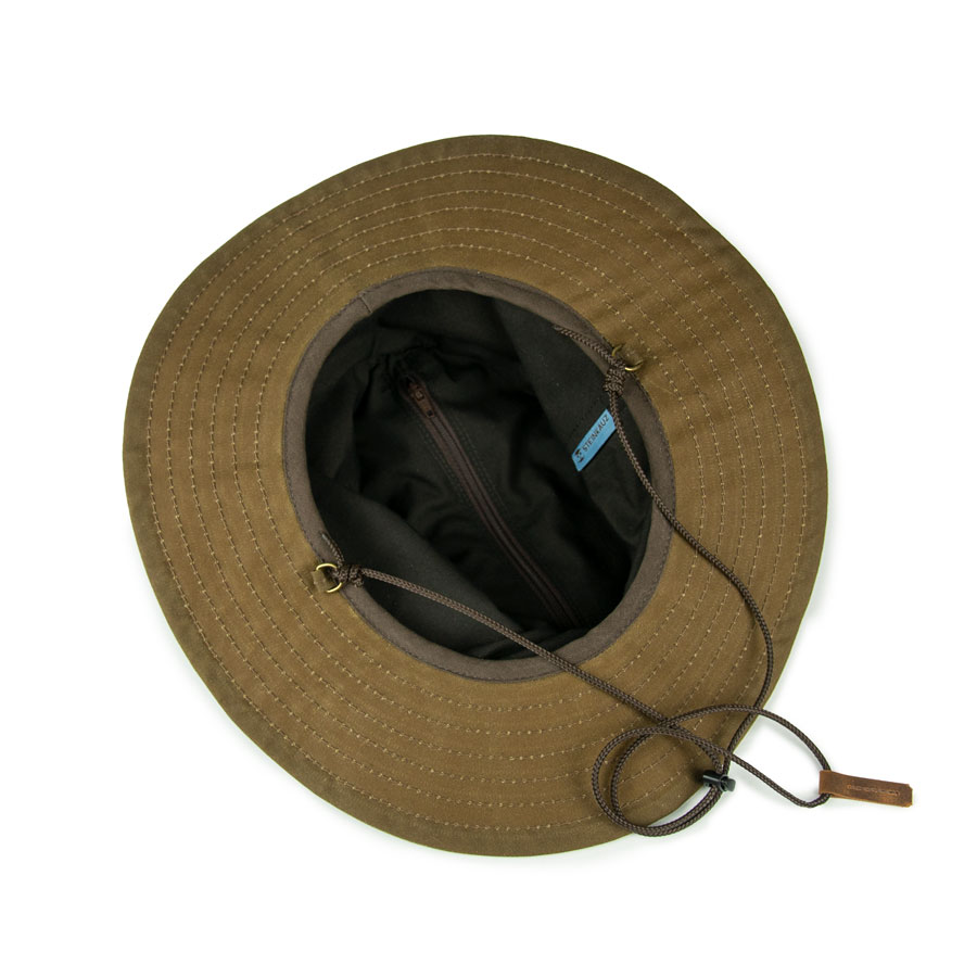 Outdoor-Hut "Wetterretter" aus Waxcotton