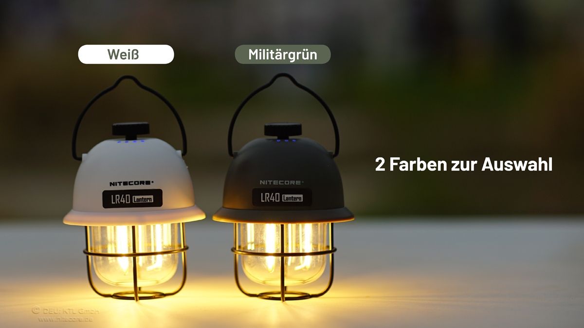 Nitecore Camp Light LR40 Olivgrün