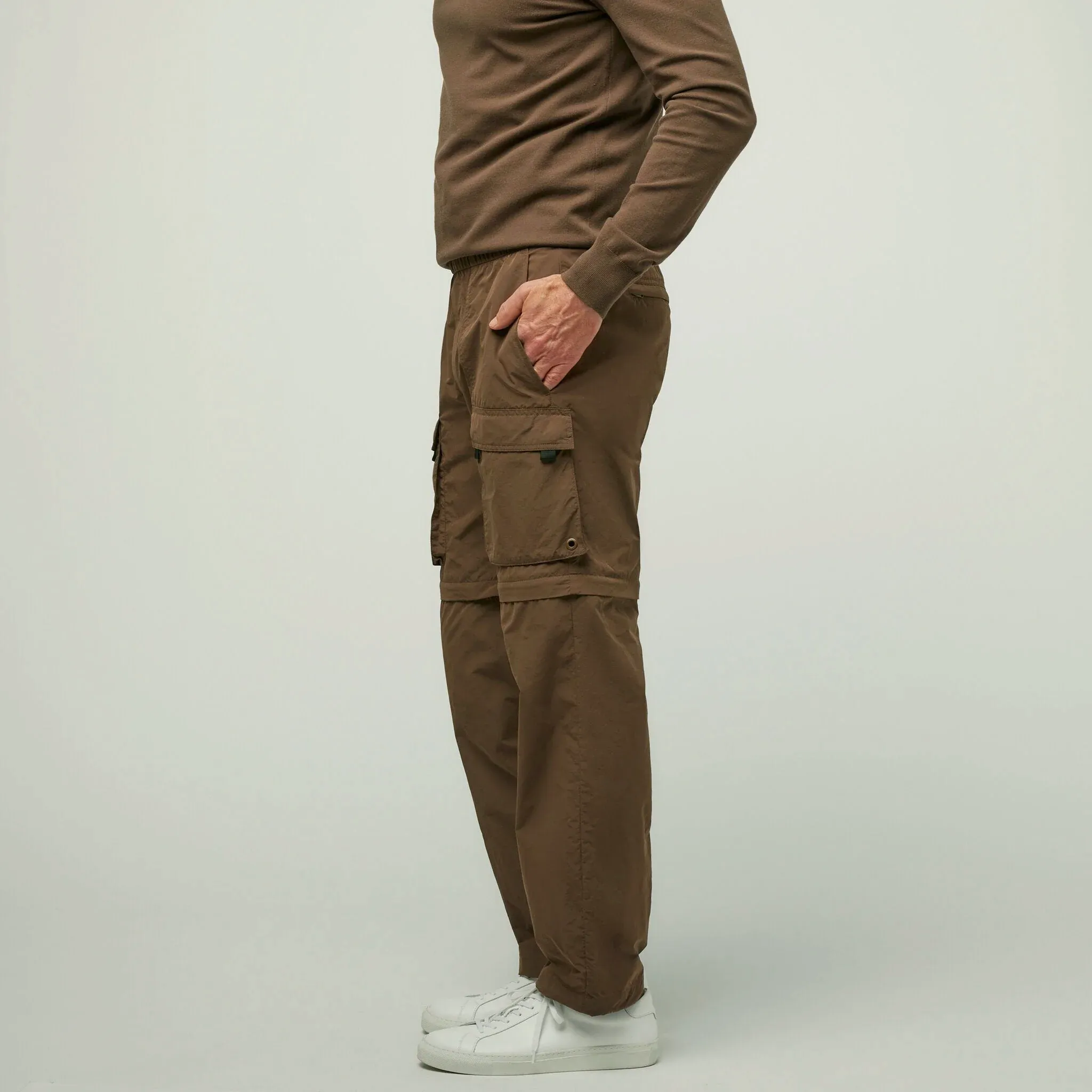 Tilley Tech Pull On Zip Off Pant "peat"