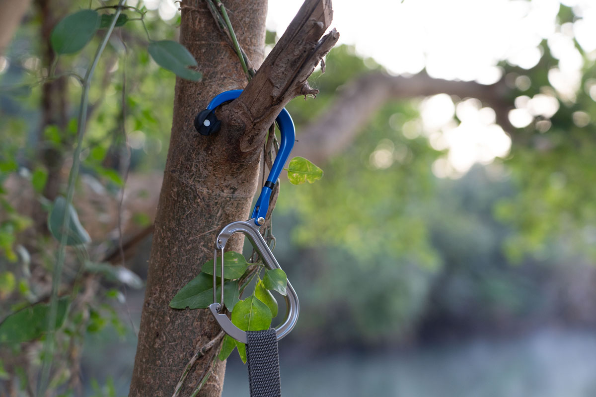 Qlipter Universal Karabiner mit Haken