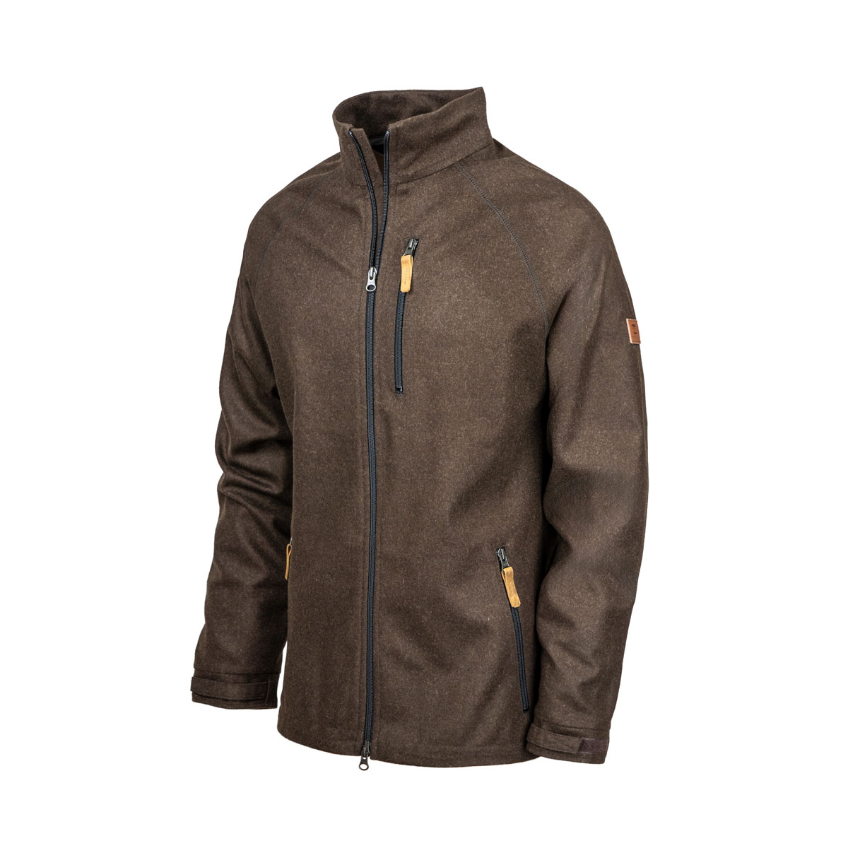 Herrenjacke "Kragenraudi" - Braun
