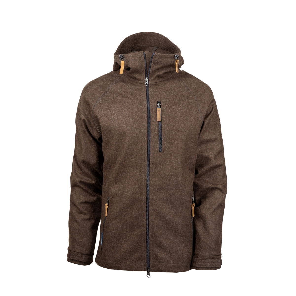 Herrenjacke "Kapuzenraudi" - Braun