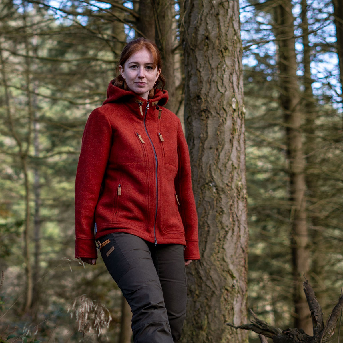 Women's Outdoor Pants "Wanderbux II", Anthracite