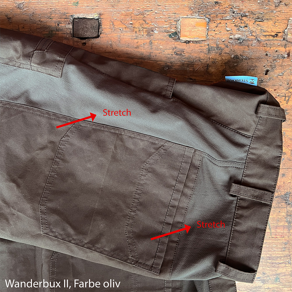 Herren-Outdoorhose "Wanderbux II" - Anthrazit