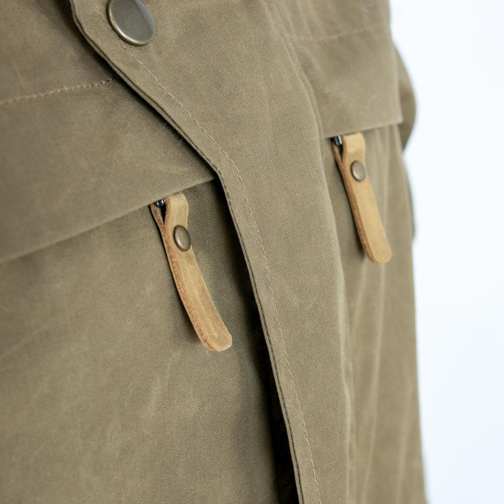 STEINKAUZ Outdoorjacke "Windfang" Khaki