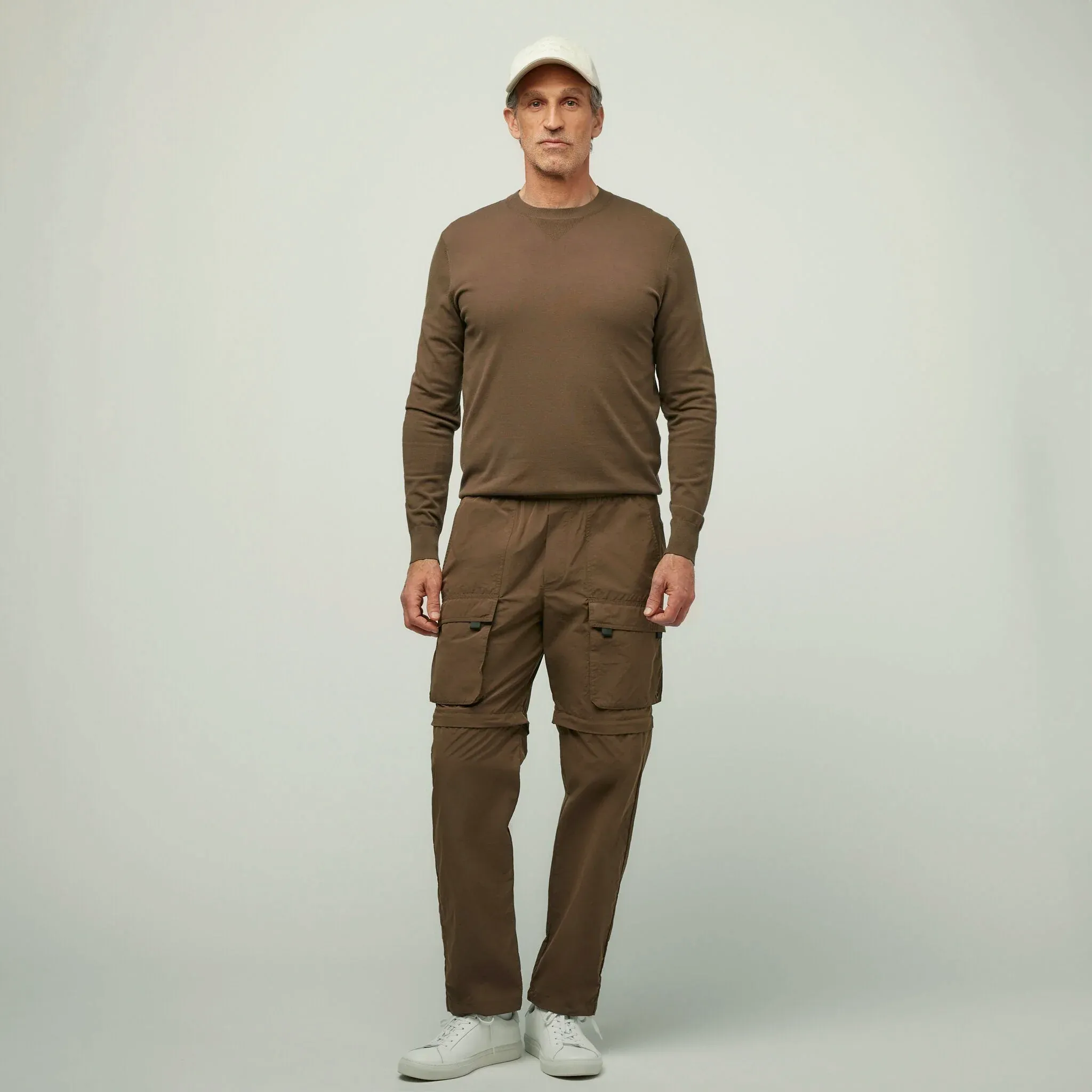 Tilley Tech Pull On Zip Off Pant "peat"