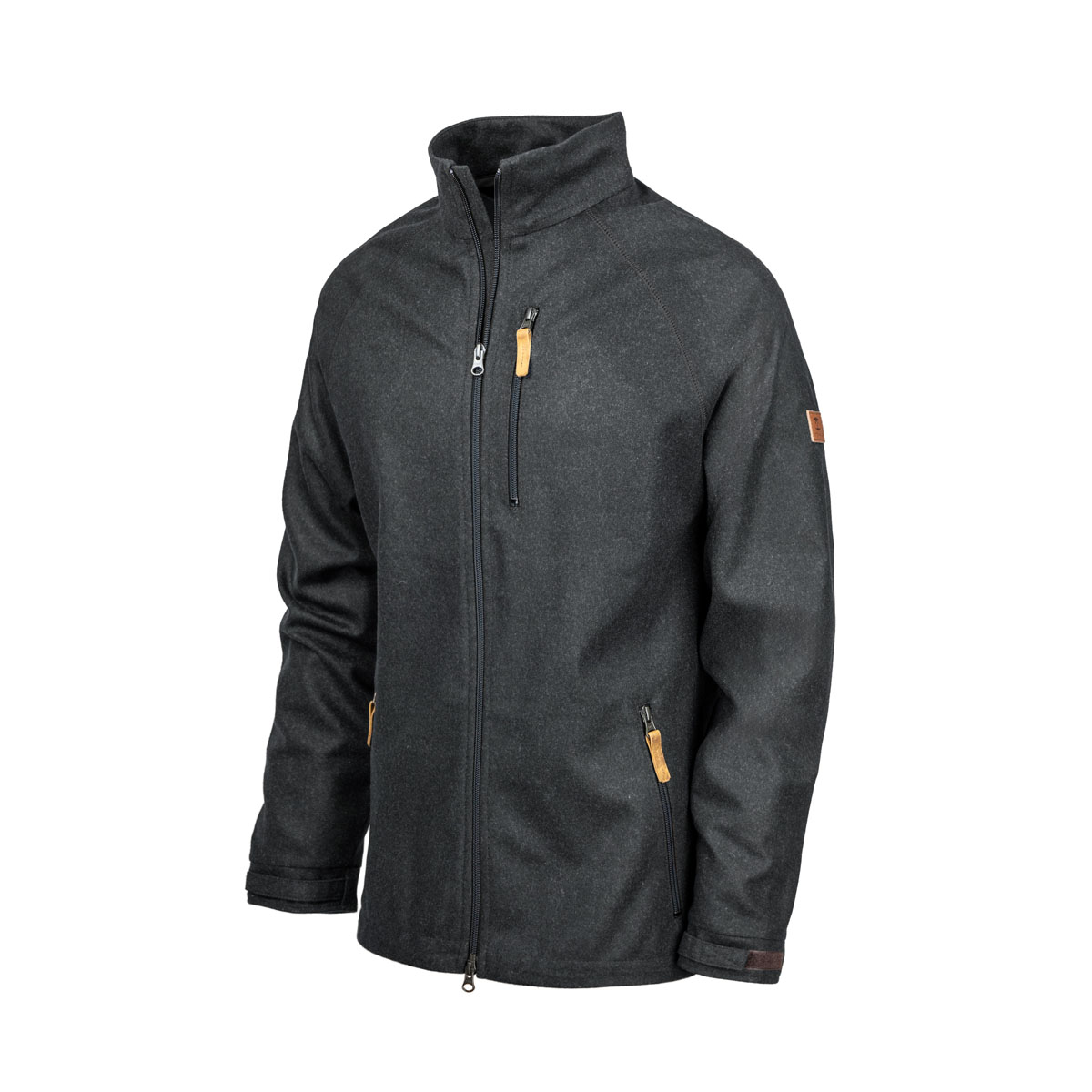 Herrenjacke "Kragenraudi" - Graphit