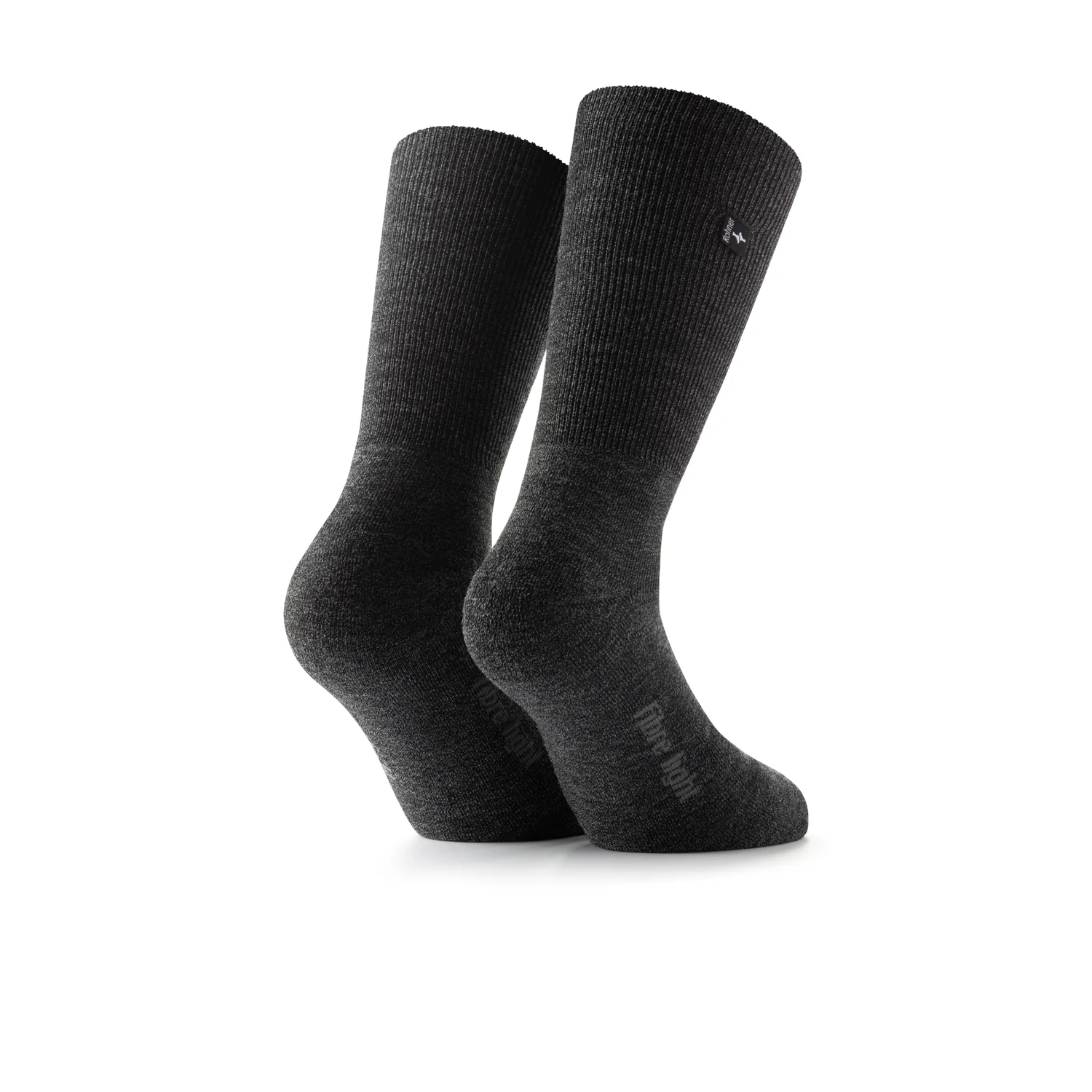 Rohner Socke Fibre Light SupeR, anthrazit-grau