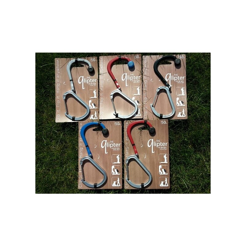 Qlipter Universal Karabiner mit Haken