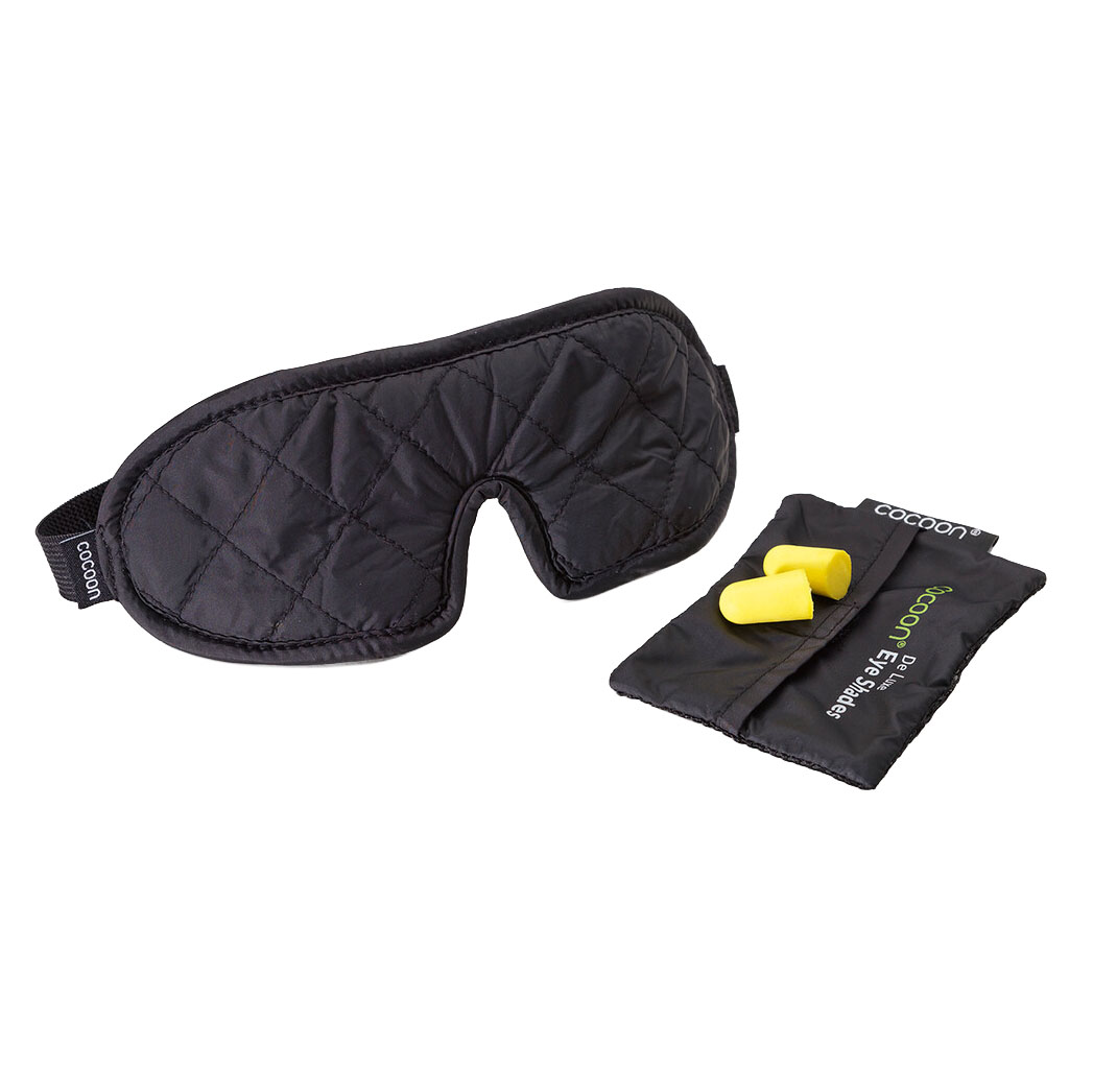 Cocoon Schlafmaske Deluxe - schwarz