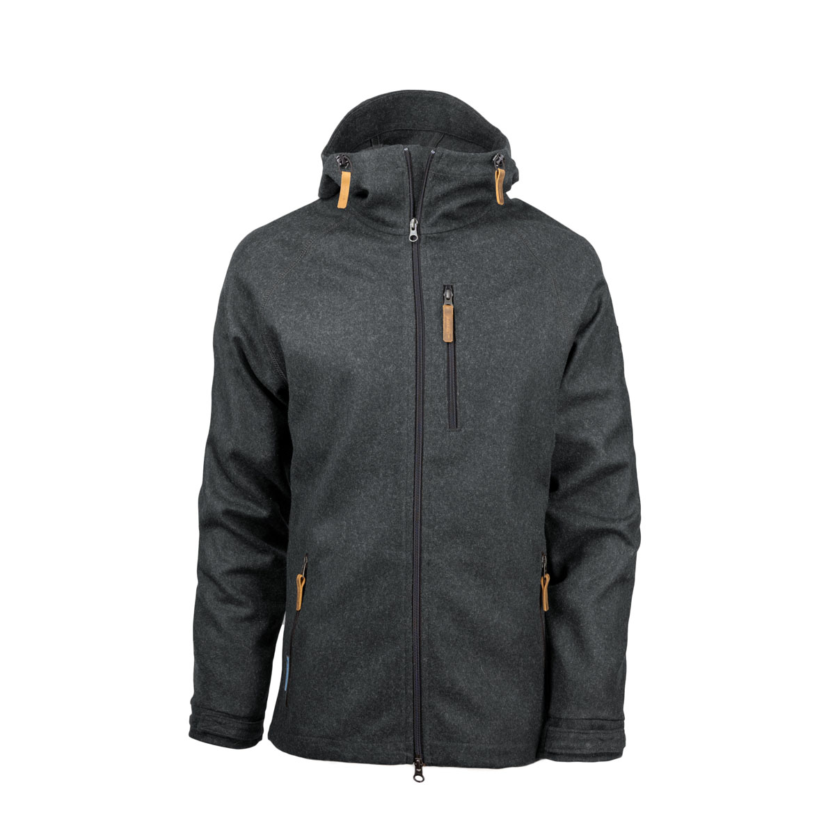 Herrenjacke "Kapuzenraudi" - Graphit