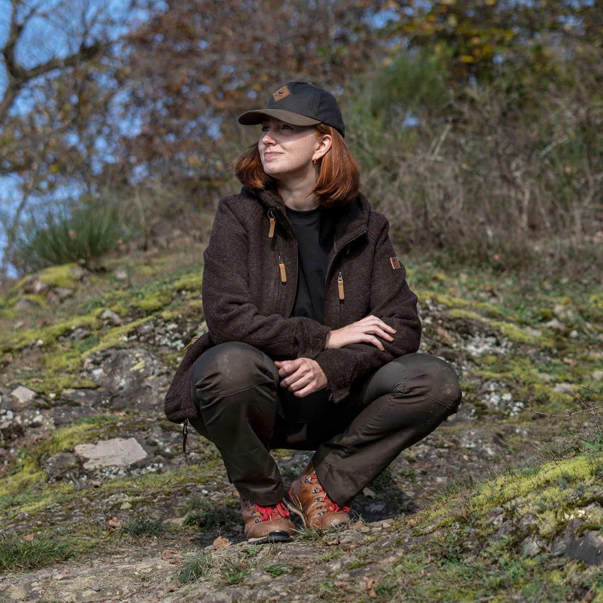 Damen-Outdoorhose "Wanderbux II" - Oliv