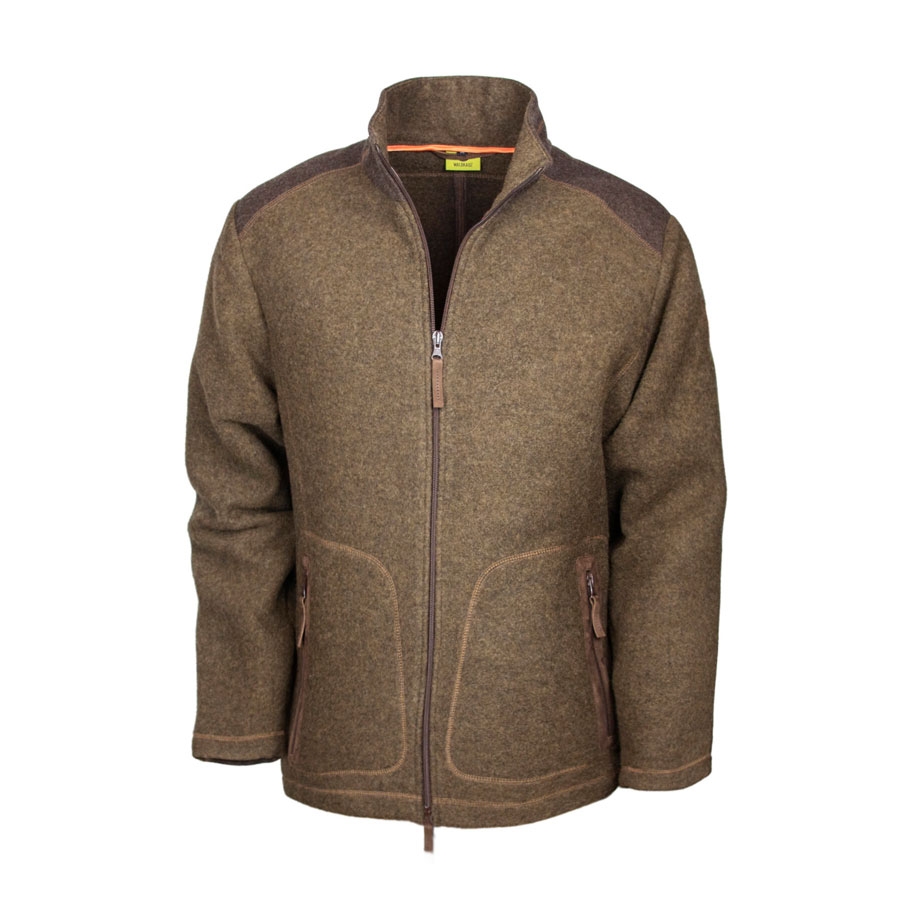 hellbraune Lodenjacke für Herren