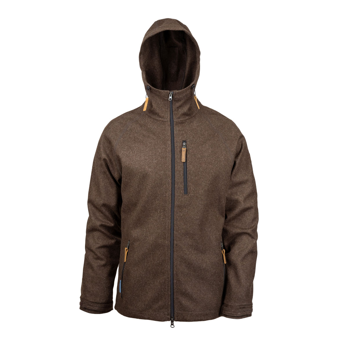 Herrenjacke "Kapuzenraudi" - Braun