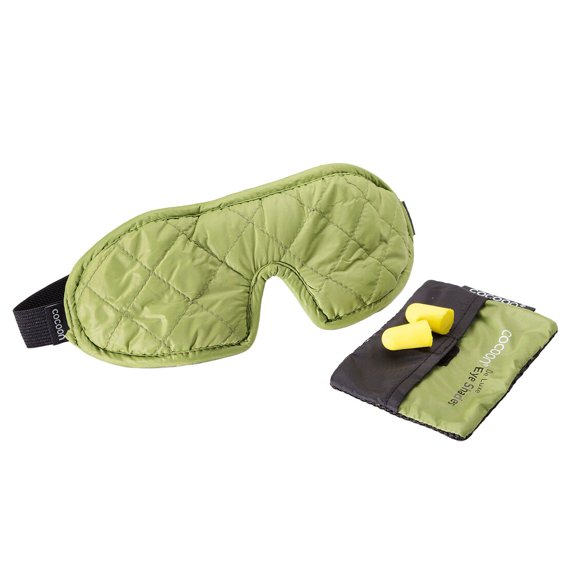 Cocoon Schlafmaske Deluxe - wasabi grün
