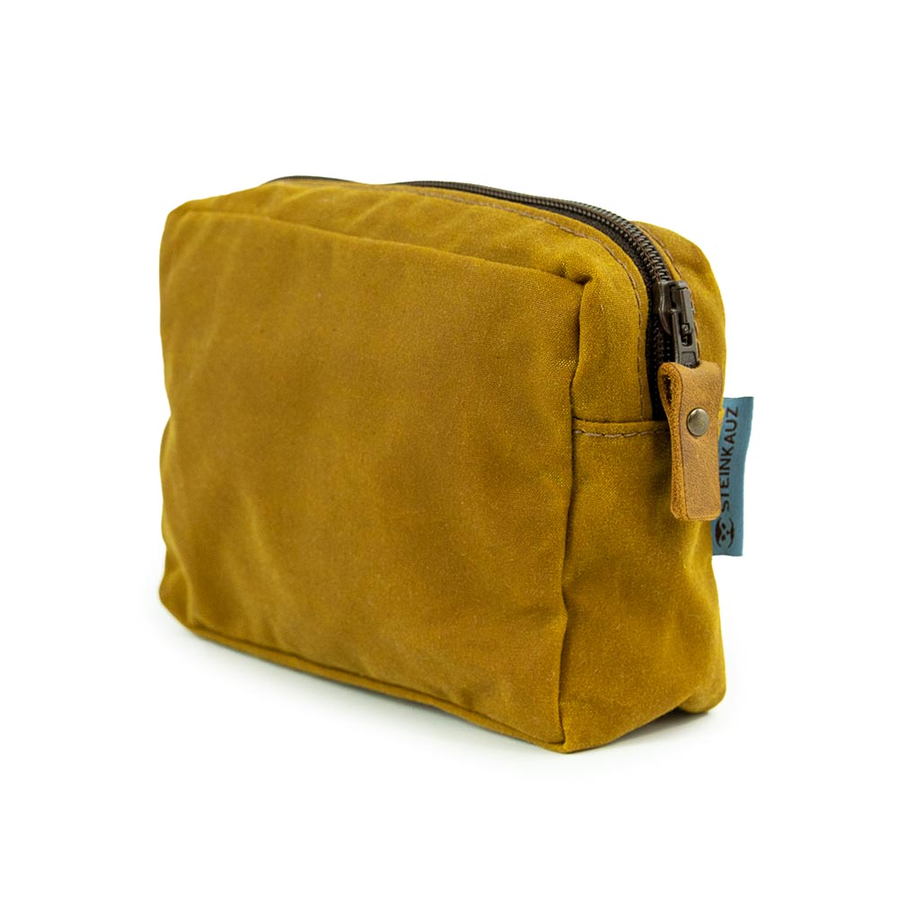 Modulus® Gürteltasche RV groß - Waxed Cotton Safran